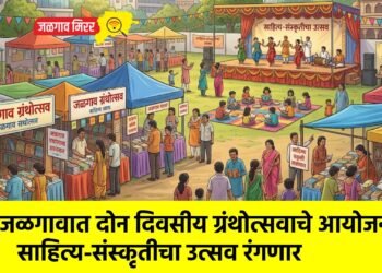 जळगावात दोन दिवसीय ग्रंथोत्सवाचे आयोजन; साहित्य-संस्कृतीचा उत्सव रंगणार