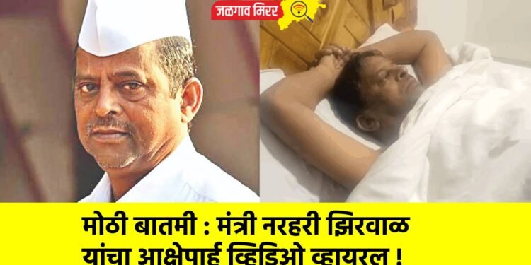 मोठी बातमी : मंत्री नरहरी झिरवाळ यांचा आक्षेपार्ह व्हिडिओ व्हायरल !