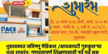 भुसावळात जयिष्णू मेडिकल /आयआयटी गुरुकुल’चा भव्य शुभारंभ; गुणवत्तापूर्ण शिक्षणासाठी नवे पर्व सुरू