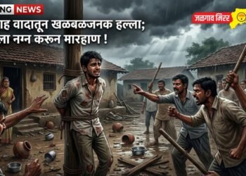 प्रेमविवाह वादातून खळबळजनक हल्ला; तरुणाला नग्न करून मारहाण !