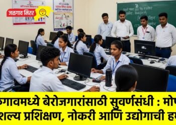 जळगावमध्ये बेरोजगारांसाठी सुवर्णसंधी : मोफत कौशल्य प्रशिक्षण, नोकरी आणि उद्योगाची हमी!