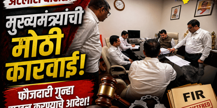 अटलांटा घोटाळ्यावर मुख्यमंत्र्यांची मोठी कारवाई; फौजदारी गुन्हा दाखल करण्याचे आदेश!