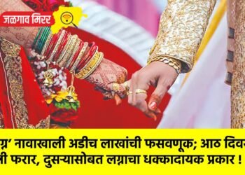 ‘लग्न’ नावाखाली अडीच लाखांची फसवणूक; आठ दिवसांत पत्नी फरार, दुसऱ्यासोबत लग्नाचा धक्कादायक प्रकार !