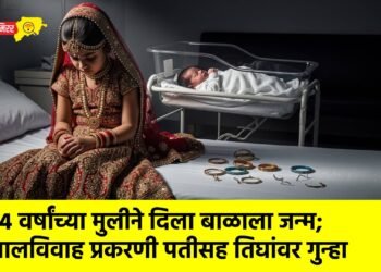 १४ वर्षांच्या मुलीने दिला बाळाला जन्म; बालविवाह प्रकरणी पतीसह तिघांवर गुन्हा