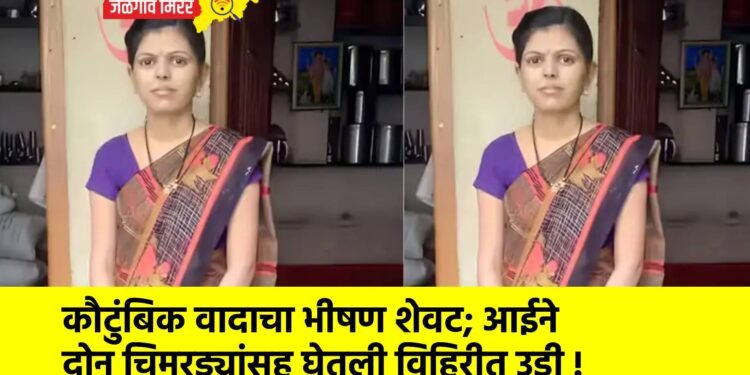 कौटुंबिक वादाचा भीषण शेवट; आईने दोन चिमुरड्यांसह घेतली विहिरीत उडी !