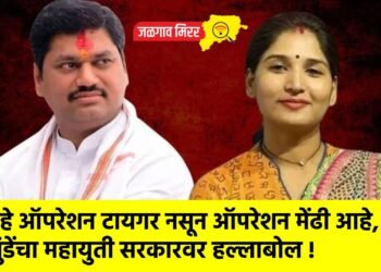 “हे ऑपरेशन टायगर नसून ऑपरेशन मेंढी आहे, ; मुंडेंचा महायुती सरकारवर हल्लाबोल !