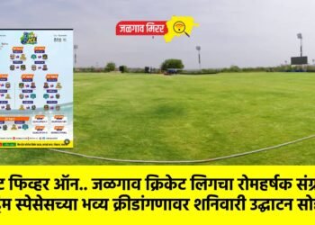 क्रिकेट फिव्हर ऑन.. जळगाव क्रिकेट लिगचा रोमहर्षक संग्राम