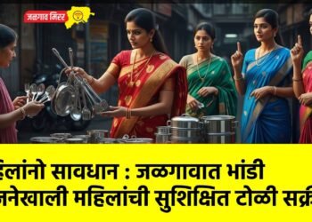 महिलांनो सावधान : जळगावात भांडी योजनेखाली महिलांची सुशिक्षित टोळी सक्रीय !