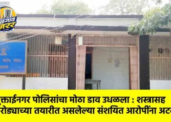 मुक्ताईनगर पोलिसांचा मोठा डाव उधळला : शस्त्रासह दरोड्याच्या तयारीत असलेल्या संशयित आरोपींना अटक !