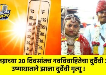 लग्नाच्या २० दिवसांतच नवविवाहितेचा दुर्दैवी अंत ; उष्माघाताने झाला दुर्देवी मृत्यू !