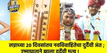 लग्नाच्या २० दिवसांतच नवविवाहितेचा दुर्दैवी अंत ; उष्माघाताने झाला दुर्देवी मृत्यू !