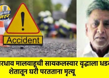भरधाव मालवाहूची सायकलस्वार वृद्धाला धडक; शेतातून घरी परतताना मृत्यू