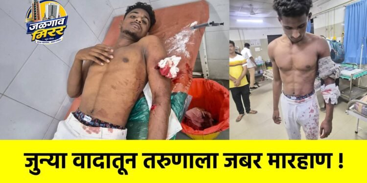 जुन्या वादातून तरुणाला जबर मारहाण !