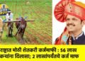 महाराष्ट्रात मोठी शेतकरी कर्जमाफी : ५६ लाख शेतकऱ्यांना दिलासा; २ लाखांपर्यंतचे कर्ज माफ