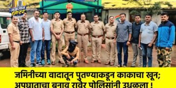 जमिनीच्या वादातून पुतण्याकडून काकाचा खून; अपघाताचा बनाव रावेर पोलिसांनी उधळला !
