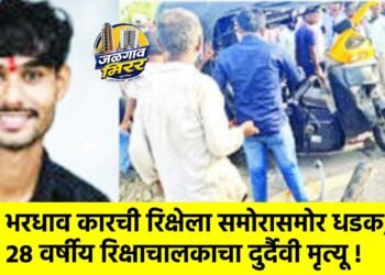 भरधाव कारची रिक्षेला समोरासमोर धडक; २८ वर्षीय रिक्षाचालकाचा दुर्दैवी मृत्यू !