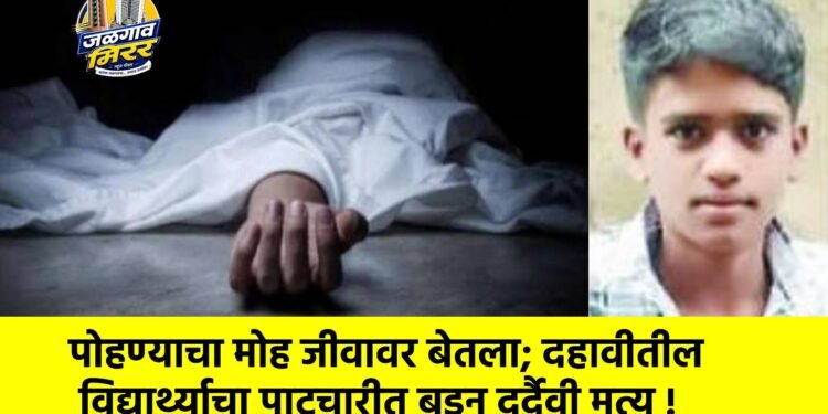 पोहण्याचा मोह जीवावर बेतला; दहावीतील विद्यार्थ्याचा पाटचारीत बुडून दुर्दैवी मृत्यू !