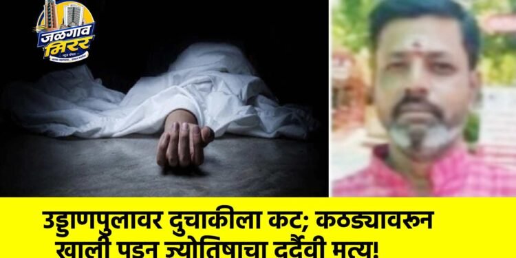 उड्डाणपुलावर दुचाकीला कट; कठड्यावरून खाली पडून ज्योतिषाचा दुर्दैवी मृत्यू!