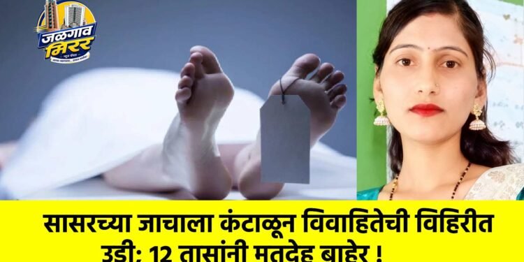 सासरच्या जाचाला कंटाळून विवाहितेची विहिरीत उडी; १२ तासांनी मृतदेह बाहेर !